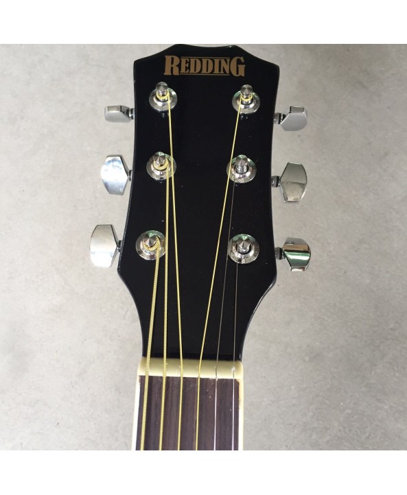 REDDING 39 ACOUSTIC W/CUTAWAY BLACK